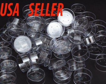 100 Clear Plastic Tea light Cups Polycarbonate Tea Light Molds