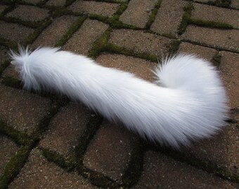 Any Color Fluffy Furry Cat Tail Cosplay Fully Plush