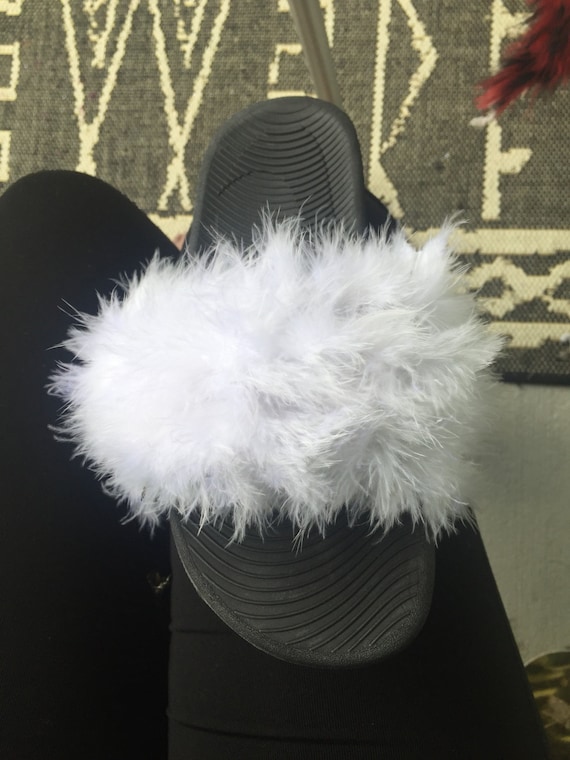 fenty fuzzy slides