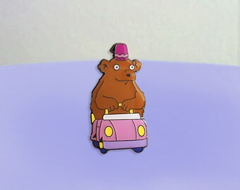 Ballet Bear Enamel Pin (The Simpsons)
