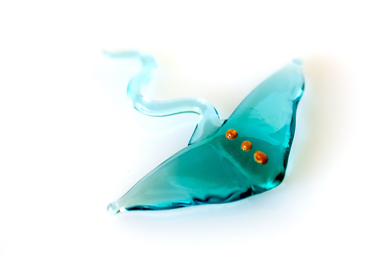 murano glass manta ray