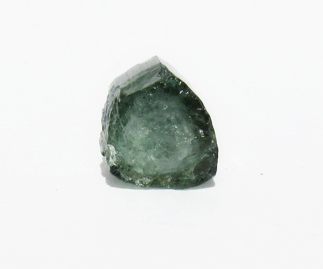 Blue Green Bi Color Tourmaline Rough 6.48 Ct Watermelon Cabbing Facet 