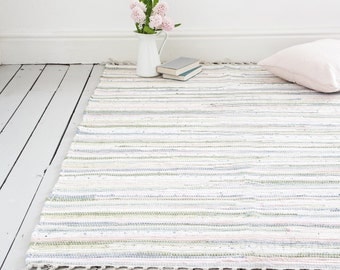 Pastel Rug / Handwoven / The Agna