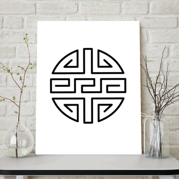 Asian Symbol Wall Art 17