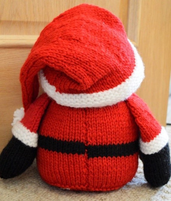 Santa Door Stop Knitting Pattern, Door Stop Knitting ...