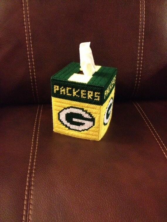 Green Bay Packers Handmade Plastic Canvas by LorasPlasticCanvas