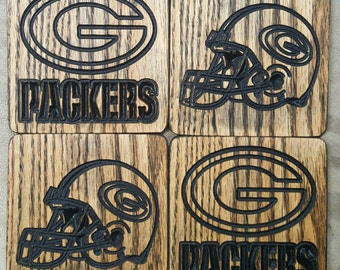 Green Bay Packers Coaster Set