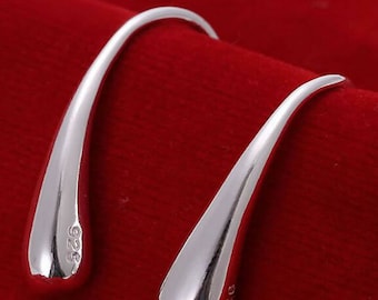 Silver 'Atlantic Reign Drop' Earrings