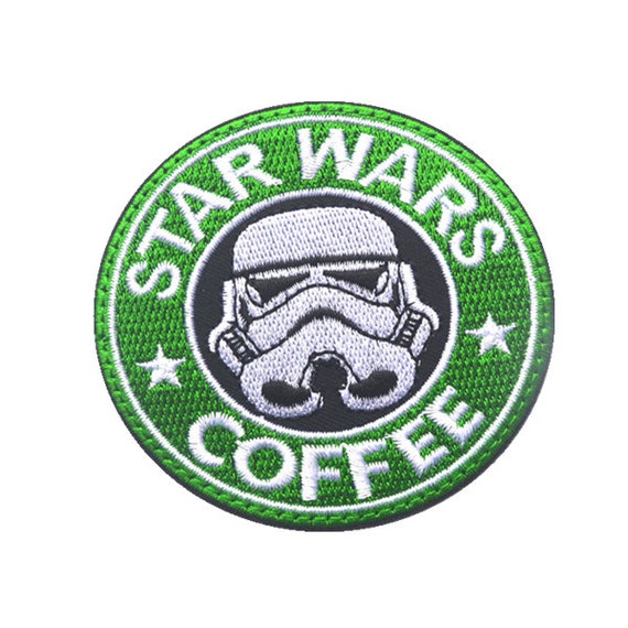 Star Wars Coffee velcro patch Include both sides of velcro