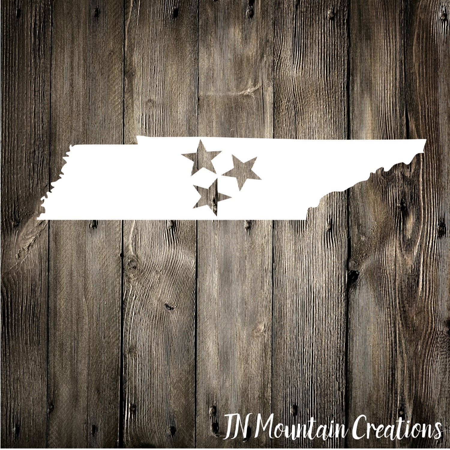Tennessee Tristar Decal Vinyl Decal Car Decal Phone Decal