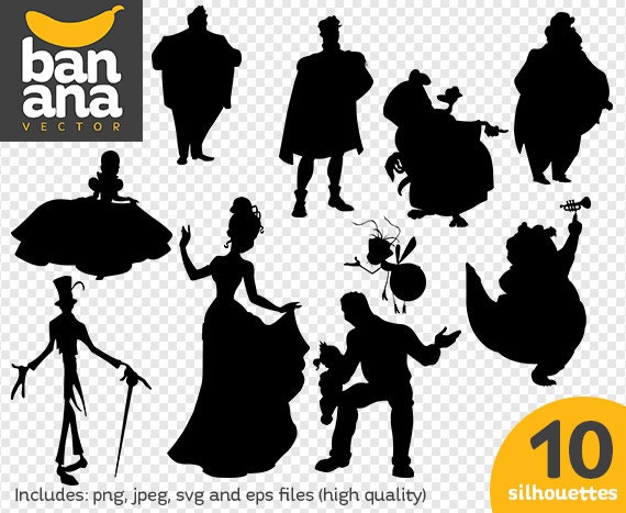 Free Free 206 Silhouette Princess Tiana Svg SVG PNG EPS DXF File