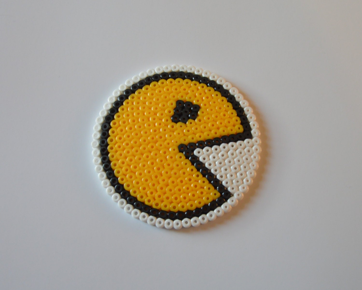 Pacman Hama Bead Coaster