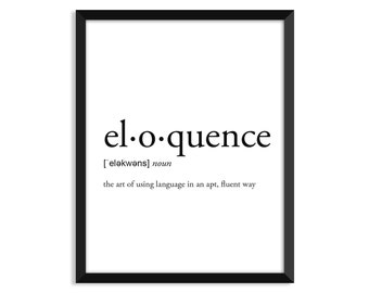 definition of eloquent speech