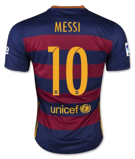 messi in barcelona jersey