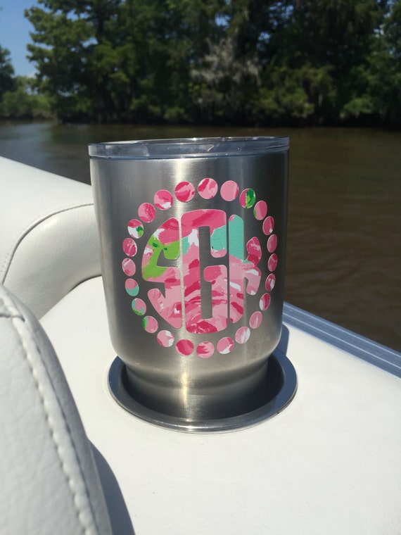 32 oz Yeti Monogram Decal