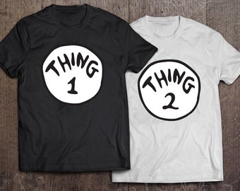 thing one and thing 2 shirts