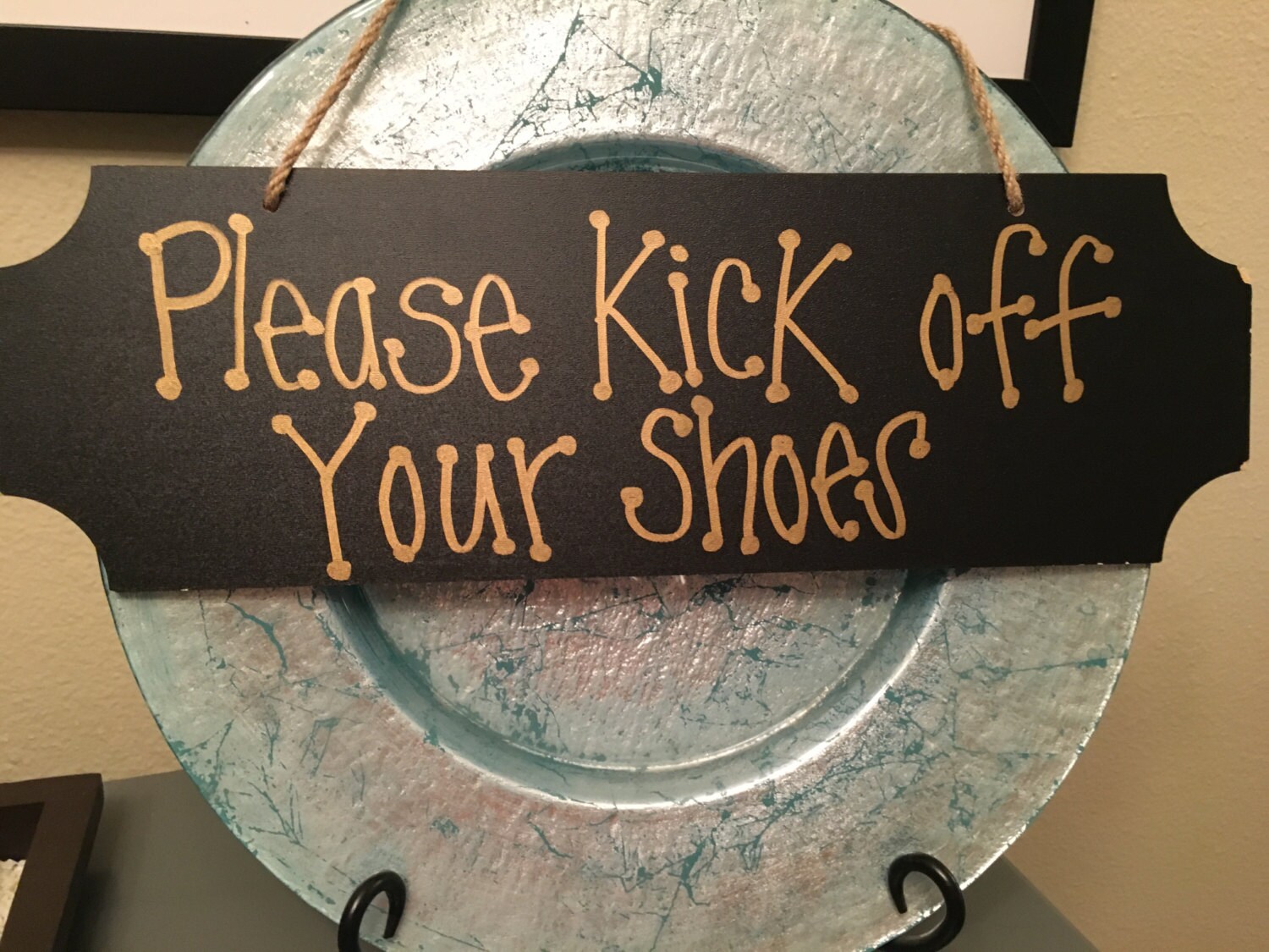 Please Kick Off Your Shoes by on Etsy