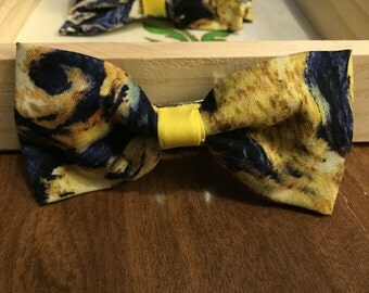 Doctor Who Starry Night Hair Bow