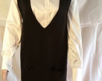 sport-wear black maxi dress