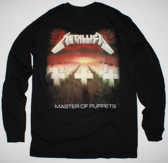 Metallica Master Of Puppets long sleeve t shirt