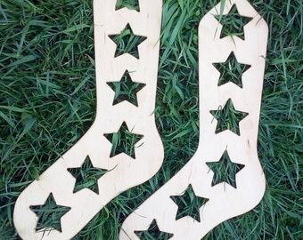 Wooden Socks Blockers, Wooden Socks Forms, Handmade Socks Blockers, Sock Stretchers, Wooden Sock Shapes, Hand Knit Socks