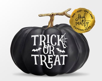 Halloween SVG, Trick or Treat Svg, Halloween Cut File, Trick or Treat Cut File, Halloween Vector, Halloween Cutting File, Halloween Clipart