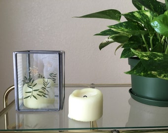Pressed Flower Glass Box