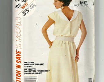 McCall's Misses' Dress Pattern 3637