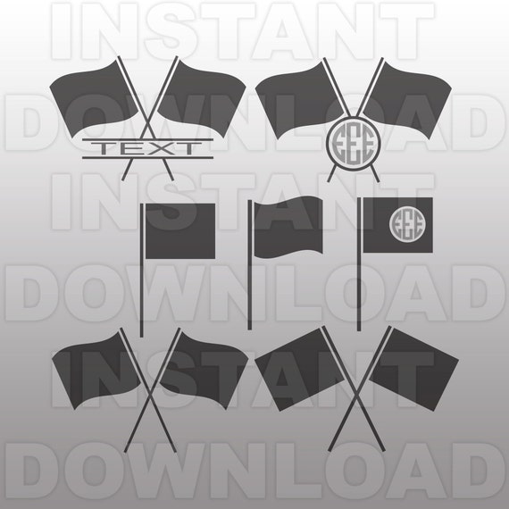 Download Color Guard Flags SVG File Marching Band SVG File