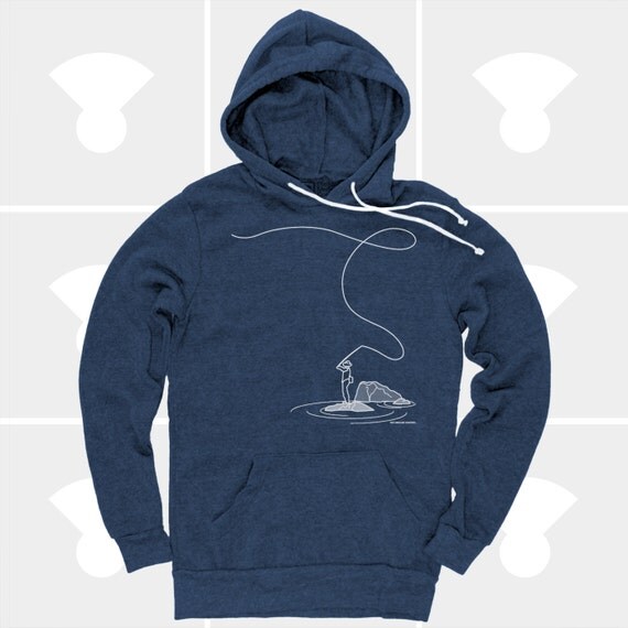 Fishing Gift Fly Fishing Sweatshirt Fishing Hoodie