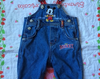 mickey mouse overalls baby boy