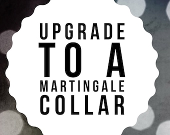 Upgrade Any Collar to A Martingale Collar - Dog Collar Upgrade