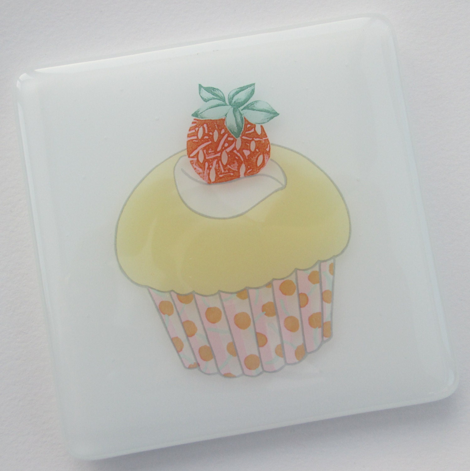 Cup cake waterslide decals ceramic decals kiln by BlueBoxStudio