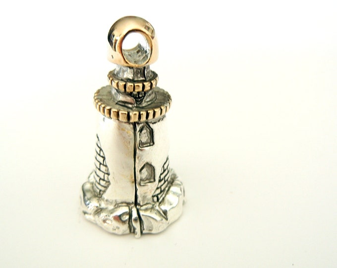 Two-tone Lighthouse Pendant