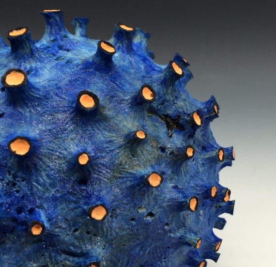 Encrypted Carved Box Elder Bowl