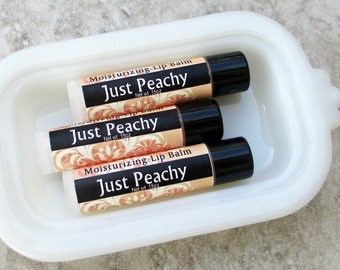 Just Peachy lipbalm, shea creamy moisturizing flavored, Kiss(tm)