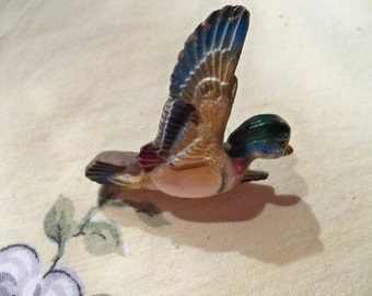 adorable old mallard duck pin