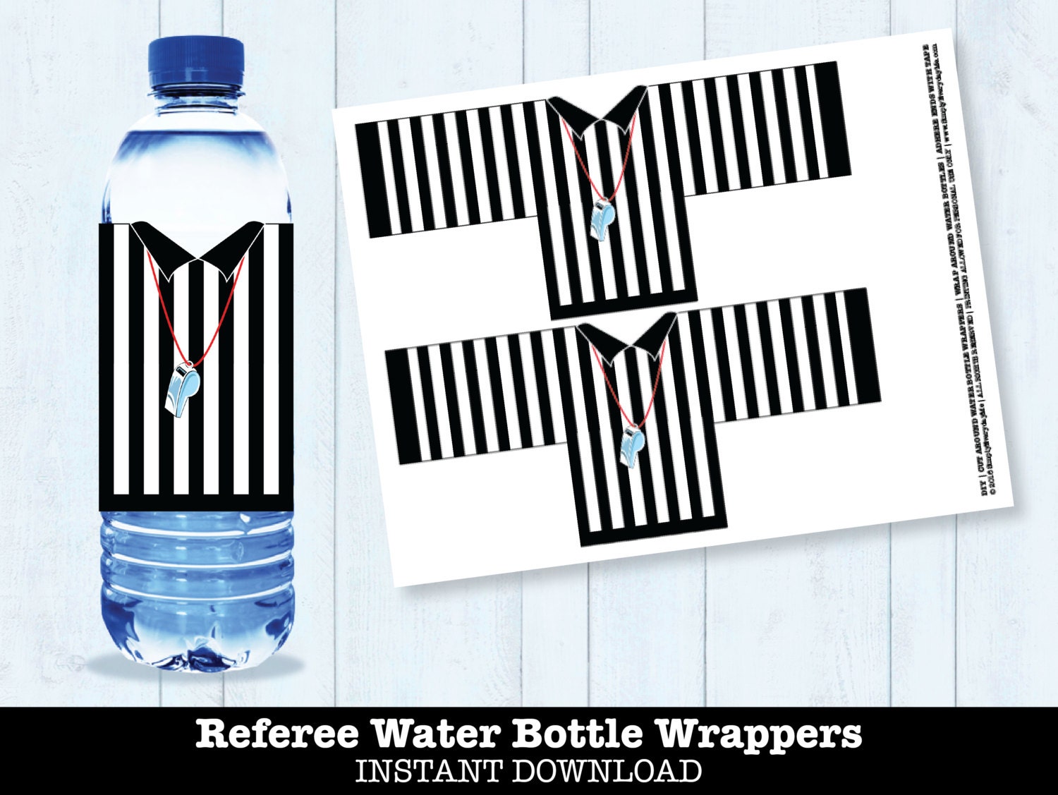 Printable Indianapolis Colts Water Bottle Labels Instant Download