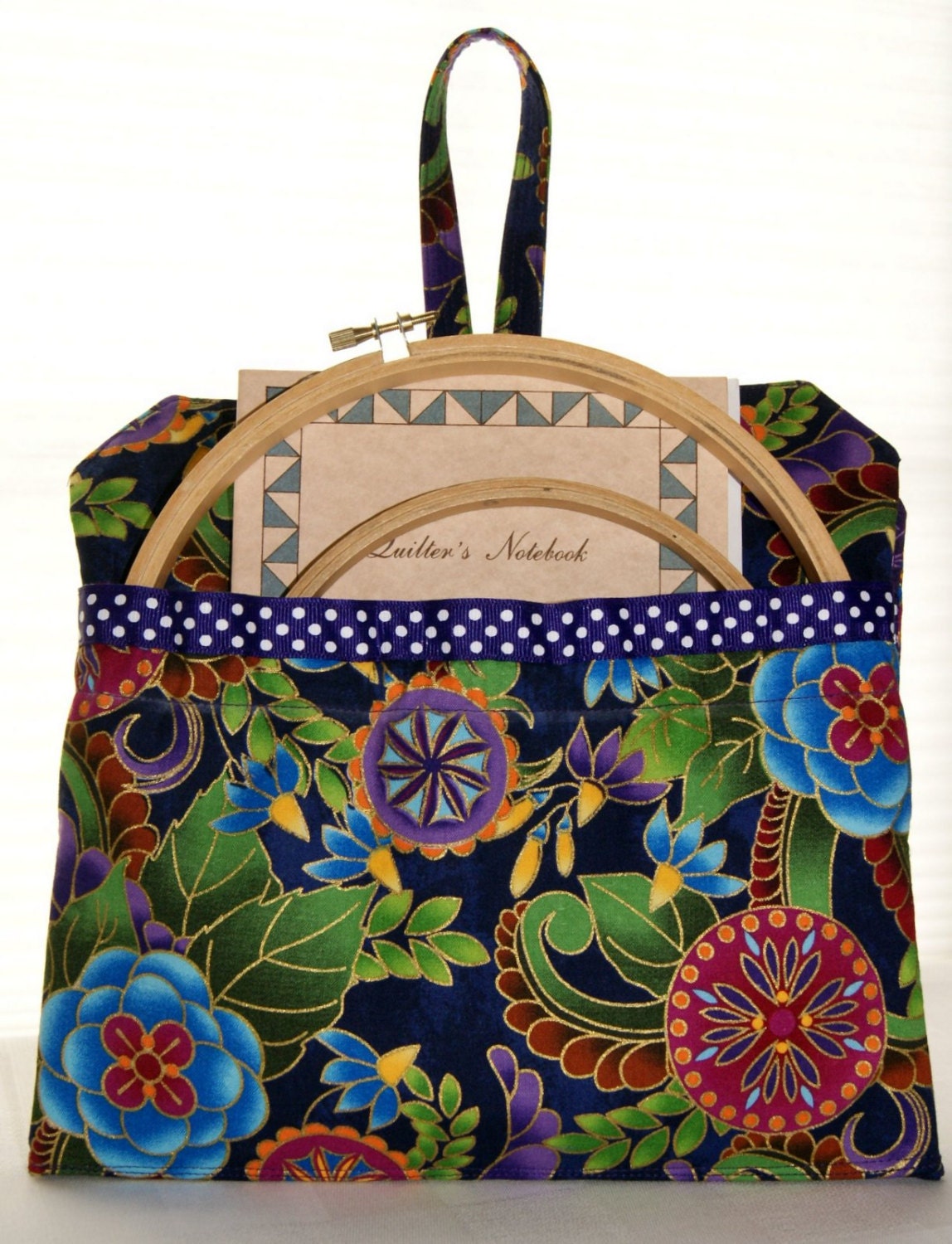 DMC Floss Holder Hoop Weaving Organizer Counted Cross Stitch