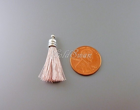 4 lovely bridal color chagne pink small tassels with jewelry bail on top 2041r chp 30 from 4 lovely bridal color chagne pink small tassels with jewelry bail on top 2041r chp 30 from