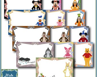 Digital Disney Autograph Pages Blank Collection