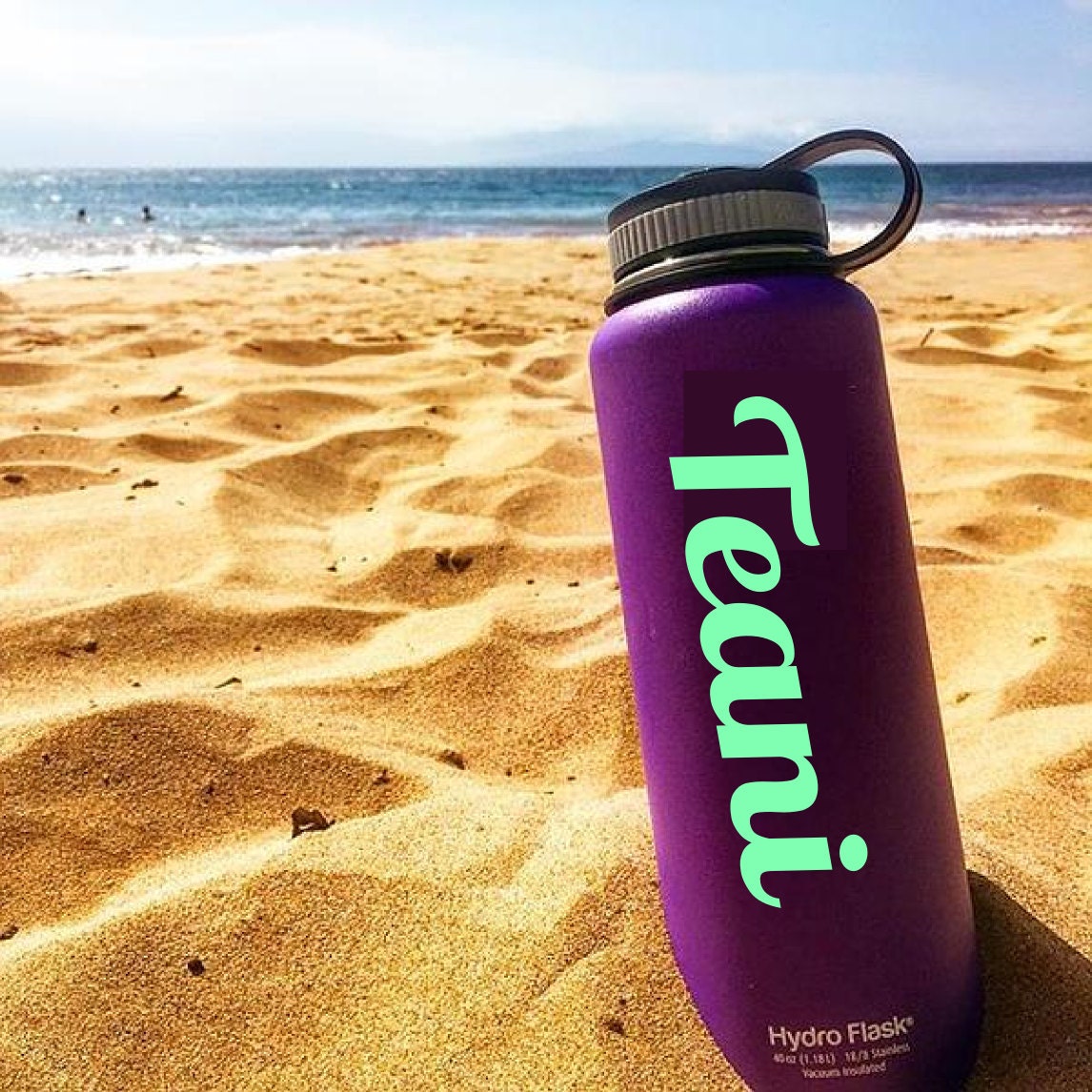Personalized Name on your Hydro flask stickers custom decals