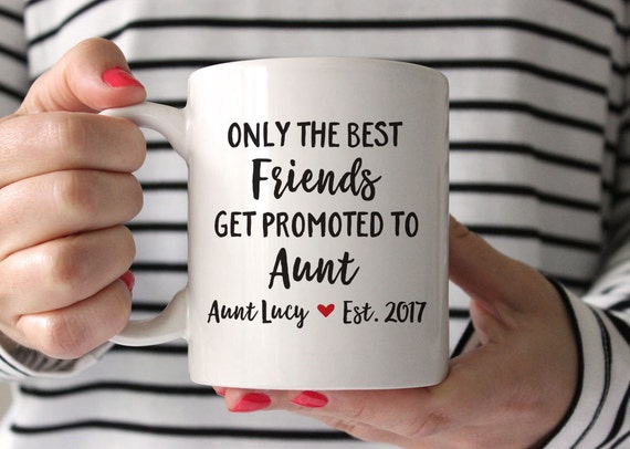 Pregnancy Announcement Best Friend Gift Pregnancy Reveal Aunt