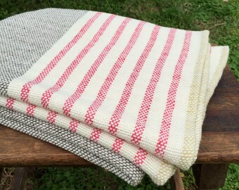 Hand Woven Merino Wool Blanket