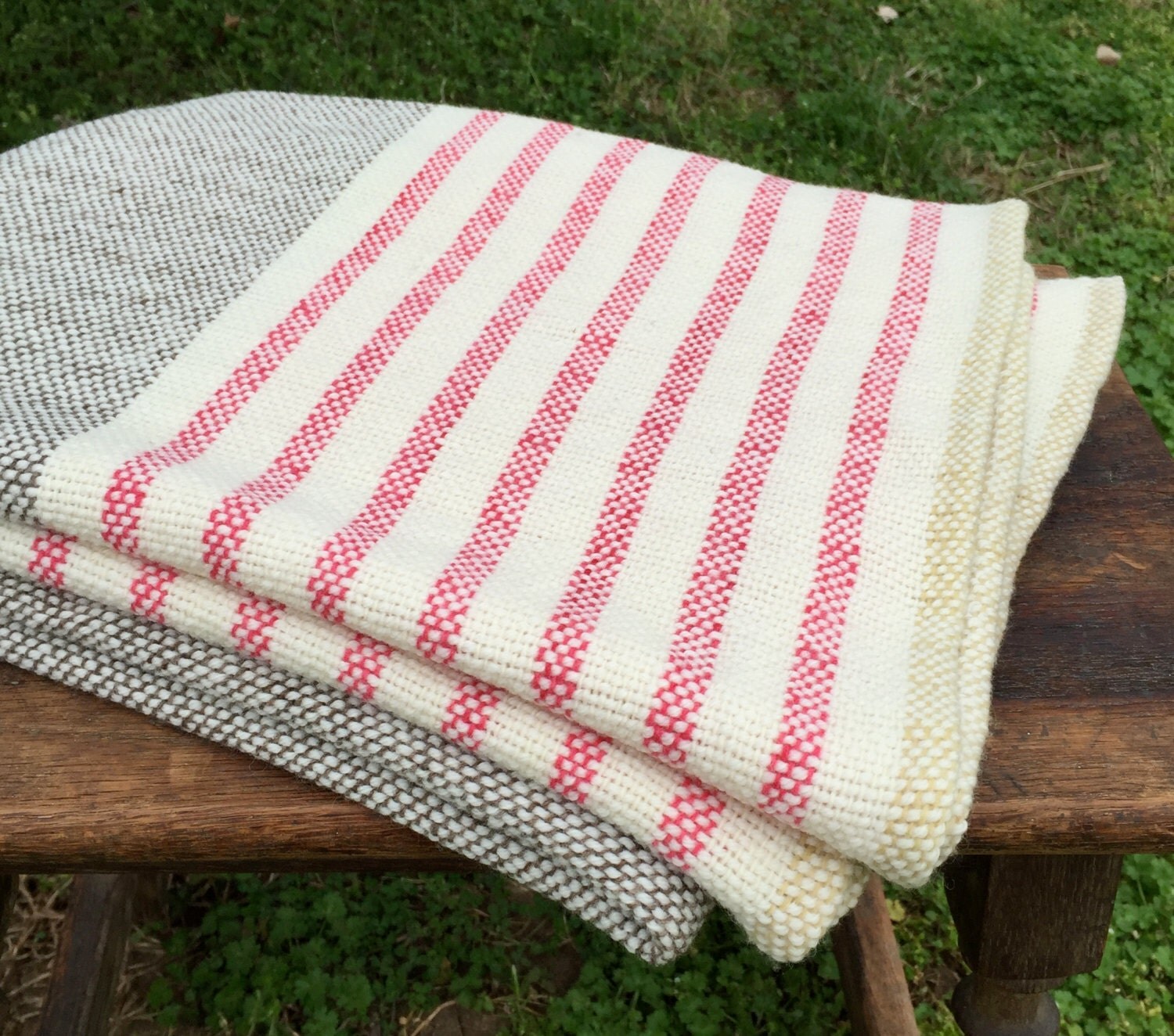 Hand Woven Merino Wool Blanket