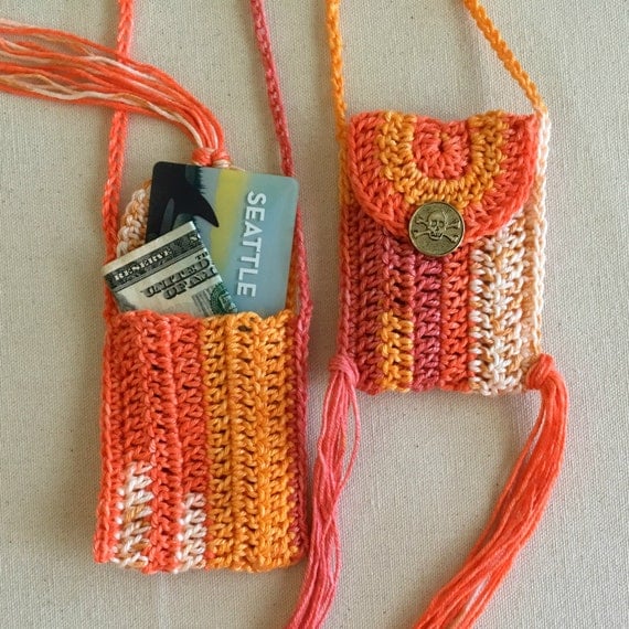 PDF Kidogo Bag Necklace Crochet Pattern