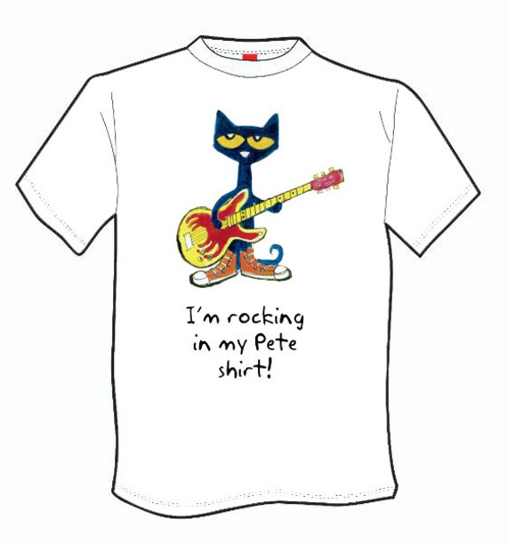 Children's tshirt Pete the Cat style 1