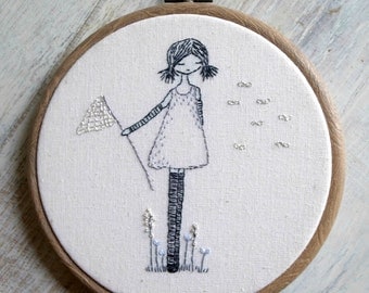 catching wishes hand embroidery pattern pdf