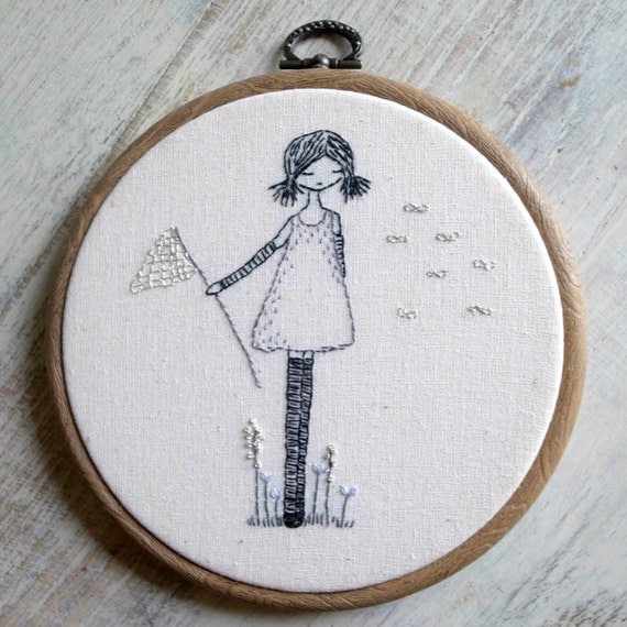 catching wishes hand embroidery pattern pdf