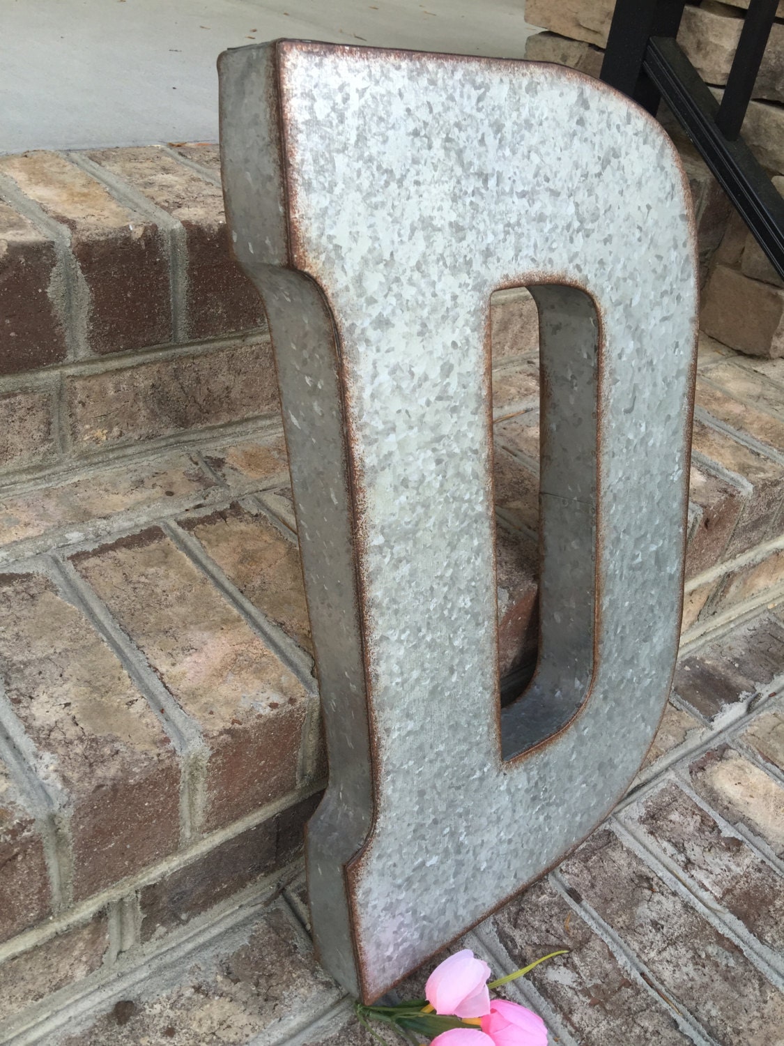 Metal Letters Wall Decor Wall Metal Letter Galvanized